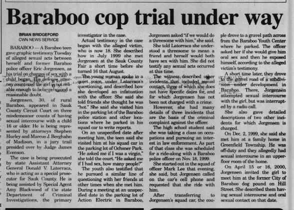 Clipping from The Daily Register